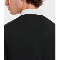 Camicia da concorso Horse Pilot maniche corte Aerolight uomo Nero Camicia da concorso Horse Pilot maniche corte Aerolight uomo Nero