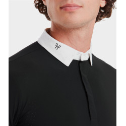 Camicia da concorso Horse Pilot maniche corte Aerolight uomo Nero Camicia da concorso Horse Pilot maniche corte Aerolight uomo Nero