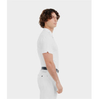 Camicia da concorso Horse Pilot maniche corte Aerolight uomo Bianco