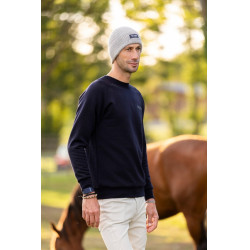 Berretto da equitazione Horse Pilot in lana Grigio vento