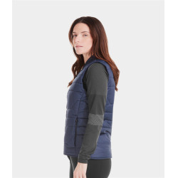Gilet da equitazione senza maniche riscaldante E-Kelvin da donna Horse Pilot Marina Blu marino