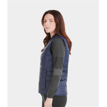 Gilet da equitazione senza maniche riscaldante E-Kelvin da donna Horse Pilot Marina Blu marino