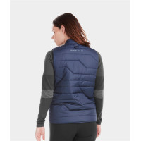Gilet da equitazione senza maniche riscaldante E-Kelvin da donna Horse Pilot Marina Blu marino