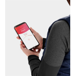 Gilet da equitazione senza maniche riscaldante E-Kelvin da donna Horse Pilot Marina Blu marino