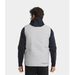 Gilet da equitazione Horse Pilot riscaldante E-Kelvin da uomo senza maniche Grigio chiaro