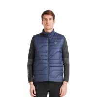 Gilet da equitazione senza maniche Horse Pilot riscaldante E-Kelvin uomo Marina Blu marino
