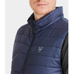 Gilet da equitazione senza maniche Horse Pilot riscaldante E-Kelvin uomo Marina Blu marino
