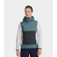 Giacca antipioggia corta da equitazione Horse Pilot Raintech donna Marina Blu marino