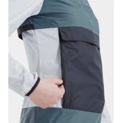 Giacca antipioggia corta da equitazione Horse Pilot Raintech donna Blu nuvola
