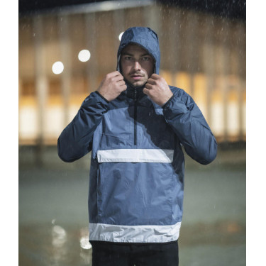 Giacca antipioggia corta da equitazione Horse Pilot Raintech uomo Marina Blu marino Giacca antipioggia corta da equitazione Horse Pilot Raintech uomo Marina Blu marino