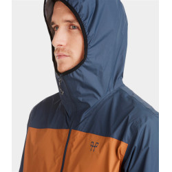 Giacca antipioggia corta da equitazione Horse Pilot Raintech uomo Marrone dorato