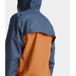 Giacca antipioggia corta da equitazione Horse Pilot Raintech uomo Marrone dorato