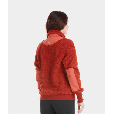 Giacca Sherpa Horse Pilot donna Terracotta Arancione