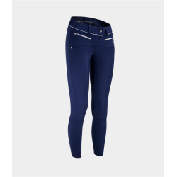 Pantaloni da equitazione X-Balance Horse Pilot donna Marina Blu marino
