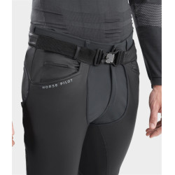 Chaps da equitazione lunghe Horse Pilot X-Protech uomo Nero Chaps da equitazione lunghe Horse Pilot X-Protech uomo Nero