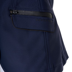 Giacca da concorso Equestro da bambina in tessuto tecnico Blazer marine Blu marino