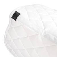 Sottosella da salto con logo in strass Equestro Bianco