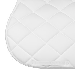 Tappeto da salto con logo in strass Equestro Bianco