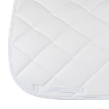 Sottosella da addestramento Equestro con logo in strass Bianco