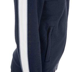 Felpa con cappuccio da donna Equestro con zip Blazer marine Blu marino Felpa con cappuccio da donna Equestro con zip Blazer marine Blu marino