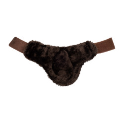 Paratendini Spider Man con montone sintetico Equestro Marrone