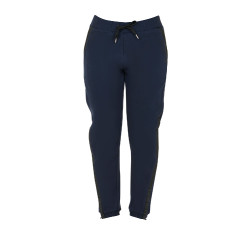Pantaloni tear-away da donna con cerniera a tutta lunghezza Equestro Blazer marine Blu marino