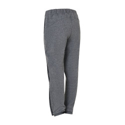 Pantaloni tear-away da donna con cerniera a tutta lunghezza Equestro Grigio mélange