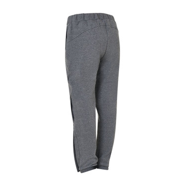 Pantaloni tear-away da donna con cerniera a tutta lunghezza Equestro Grigio mélange
