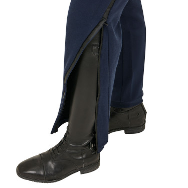 Pantaloni tear-away da donna con cerniera a tutta lunghezza Equestro Blazer marine Blu marino
