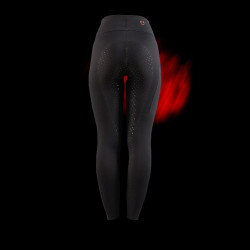 Leggings Equestro a vita alta da donna Ridertechnology full grip Nero