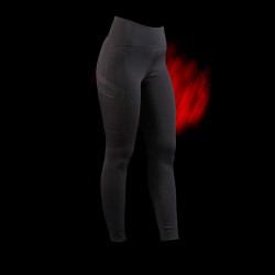Leggings Equestro a vita alta da donna Ridertechnology full grip Nero