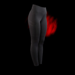 Leggings Equestro a vita alta da donna Ridertechnology full grip Nero