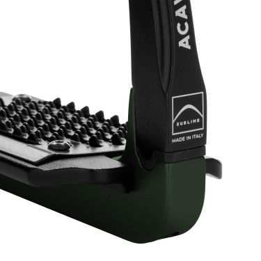 Staffili di sicurezza Acavallo Rel-X 180 con ramo amovibile Verde cacciatore