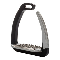 Staffili di sicurezza Acavallo Rel-X 180 con ramo amovibile Nero Staffili di sicurezza Acavallo Rel-X 180 con ramo amovibile Nero