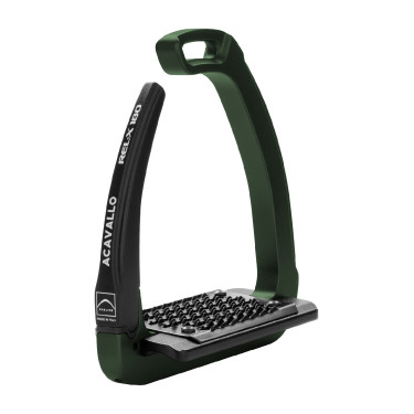 Staffili di sicurezza Acavallo Rel-X 180 con ramo amovibile Verde cacciatore