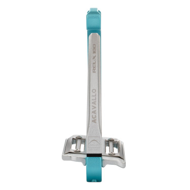 Staffili di sicurezza Acavallo Rel-X 180 con ramo amovibile Azzurro cielo Blu Staffili di sicurezza Acavallo Rel-X 180 con ramo amovibile Azzurro cielo Blu