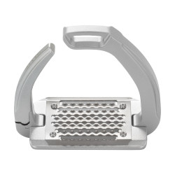 Staffili di sicurezza Acavallo Rel-X 180 con ramo amovibile Alluminio Argento