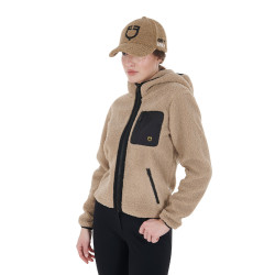 Cappellino Equestro unisex con inserto in mesh Incenso / nero