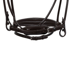 Briglia Iris in cuoio di vitello Acavallo Marrone / marrone