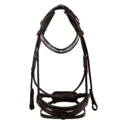 Briglia Damigella in cuoio di vitello Acavallo Marrone / marrone