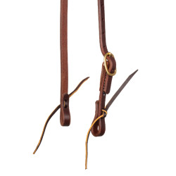 Capezzina con copriorecchie e fibbia singola da 5/8" Platinum Pro