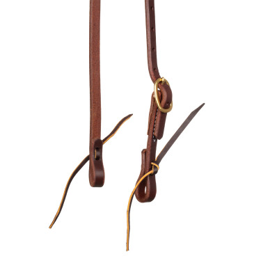 Capezzina con copriorecchie e fibbia singola da 5/8" Platinum Pro