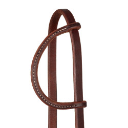 Capezzina con copriorecchie e fibbia singola da 5/8" Platinum Pro