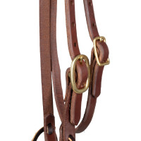 Capezzina con fascia a fibbia singola da 5/8" Platinum Pro Olio scuro Marrone Capezzina con fascia a fibbia singola da 5/8" Platinum Pro Olio scuro Marrone