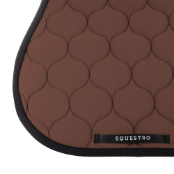 Tappeto da salto in tessuto tecnico trapuntato Equestro Marrone Tappeto da salto in tessuto tecnico trapuntato Equestro Marrone