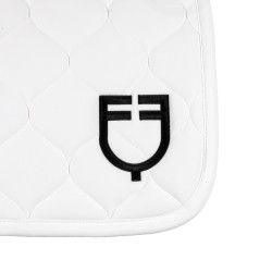 Tappeto da salto in tessuto tecnico trapuntato Equestro Bianco