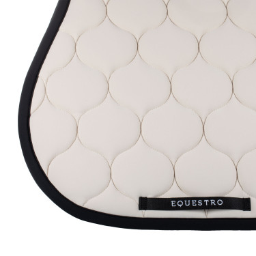 Tappeto da salto in tessuto tecnico trapuntato Equestro Beige