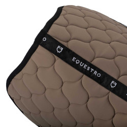 Tappeto da salto in tessuto tecnico trapuntato Equestro Noce Marrone
