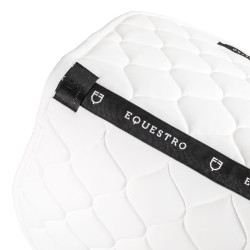 Tappeto da salto in tessuto tecnico trapuntato Equestro Bianco