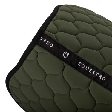 Tappeto da salto in tessuto tecnico trapuntato Equestro Borsone Verde